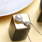 Natural Pearl Jewelry Sets for Women Pendant Necklace Earrings