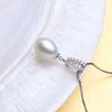 Natural Pearl Jewelry Sets for Women Pendant Necklace Earrings