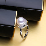 Adjustable Natural Pearl Ring for Women