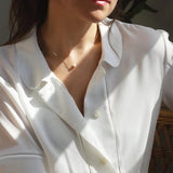925 Silver Natural Pearl Choker Necklace for Girls