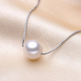 925 Silver Natural Pearl Choker Necklace for Girls