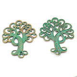10pcs Antique Bronze Tree of Life Charms For DIY Jewelry PJ192