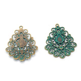 30pcs Antique Bronze Geometric Connection Charms Pendants DIY Jewelry PJ177