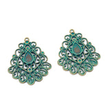 30pcs Antique Bronze Geometric Connection Charms Pendants DIY Jewelry PJ177