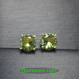 FFGems 925 Silver Zultanite Stud Earrings Stone Change Fine Jewelry
