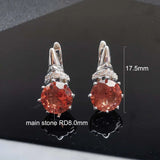 Zultanite Earring 925 Silver Sterling Diaspore Stone Change Fine Jewelry