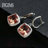 Zultanite Earring 925 Silver Diaspore Stone Change Fine Jewelry for Women