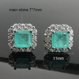 FFGems Brazilian Paraiba Emerald Tourmaline Necklace for Women
