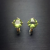 FFGems Zultanite Earrings 925 Silver Stone Change Rose Plated Jewelry
