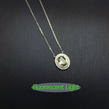 Zultanite Pendant 925 Sterling Silver Diaspore Stone Change For Women Lady