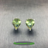 Zultanite Stud Earrings 925 Silver Stone Change Fine Jewelry For Women