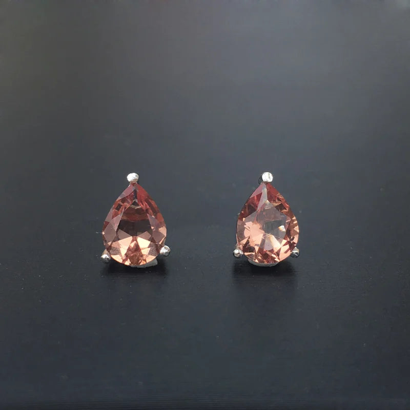 Zultanite Stud Earrings 925 Silver Stone Change Fine Jewelry For Women