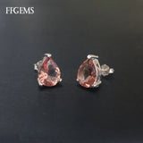 Zultanite Stud Earrings 925 Silver Stone Change Fine Jewelry For Women
