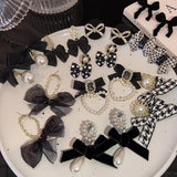 Bow Earrings Collection Sweet Temperament Party Earrings