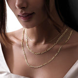 NK Stainless Steel Chain Necklace Classic Men Women Jewelry Gift