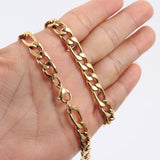 NK Stainless Steel Chain Necklace Classic Men Women Jewelry Gift
