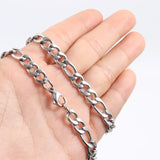 NK Stainless Steel Chain Necklace Classic Men Women Jewelry Gift