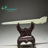 Chinese Hetian Jade Phoenix Hairpin