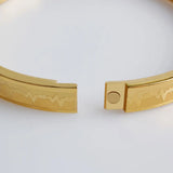 ECG Charm Bracelet 316L Stainless Steel 3 Colors