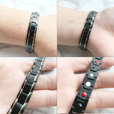 Men's Stainless Steel Magnetic Health Bracelet Health Care Jewelry