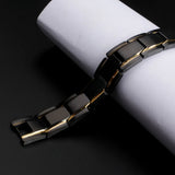 Men's Stainless Steel Magnetic Health Bracelet Health Care Jewelry