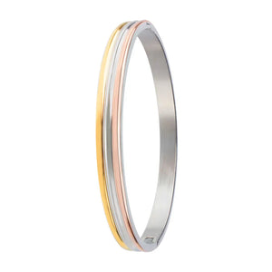 Multi-layer Plating Cuff Bracelets Stainless Steel Bracelets For Men