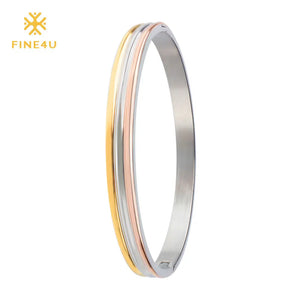 Multi-layer Plating Cuff Bracelets Stainless Steel Bracelets For Men