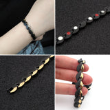 B379 Stainless Steel Magnetic Therapy Bracelet for Men Women