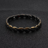 B379 Stainless Steel Magnetic Therapy Bracelet for Men Women