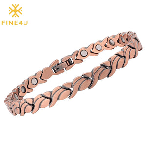 Copper Magnetic Bracelet for Women Arthritis Pain Relief