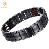 Titanium Magnetic Therapy Bracelet for Arthritis Pain Relief
