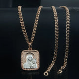 Rose Moscow Matron Mother Son Necklace Jewelry