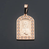 Rose Moscow Matron Mother Son Necklace Jewelry