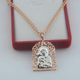 Rose Moscow Matron Mother Son Necklace Jewelry