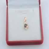 FJ Animal 585 Owl Pendant Necklace