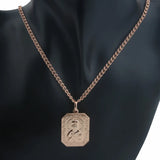 Religion 585 Rose Pendant with Optional Chain Jewelry