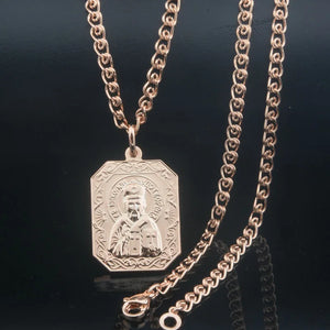 Religion 585 Rose Pendant with Optional Chain Jewelry