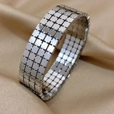 316L Stainless Steel Square Bangle Y2k Jewelry