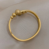 Stainless Steel Bangles Bracelets Women Accessories