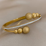 Stainless Steel Bangles Bracelets Women Accessories