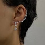 Zircon Ear Cuff Earrings for Women