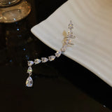 Zircon Ear Cuff Earrings for Women