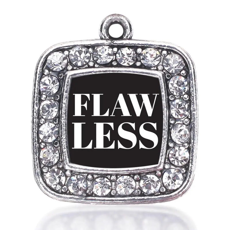 Flawless Circle Charm Antique Silver Plated Jewelry