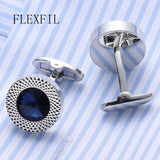 Crystal Cufflinks for Men High Wedding French Shirt Button