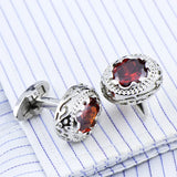 Crystal French Cufflink Set for Men