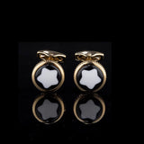 Men's High Round Wedding Cufflinks Abotoaduras Gemelos