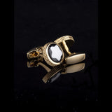 Men's High Round Wedding Cufflinks Abotoaduras Gemelos