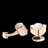 High Crystal Wedding Cufflinks for Men's Shirt