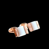 High Crystal Wedding Cufflinks for Men's Shirt