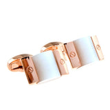 High Crystal Wedding Cufflinks for Men's Shirt